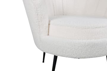 Calais Single chair - Hvit - Møbler - Stoler - Lenestoler