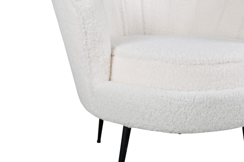 Calais Single chair - Hvit - Møbler - Stoler - Lenestoler