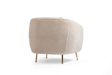 Caraquet Lenestol - Beige - Møbler - Stoler - Lenestoler