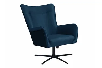 Carney Fåtölj Dark blue - Møbler - Stoler - Lenestoler