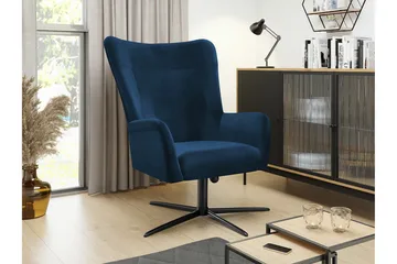 Carney Fåtölj Dark blue - Møbler - Stoler - Lenestoler