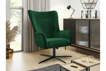 Carney Fåtölj Dark green - Møbler - Stoler - Lenestoler