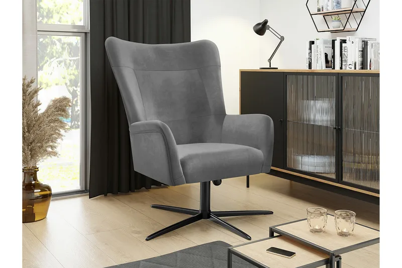 Carney Fåtölj Grey - Møbler - Stoler - Lenestoler