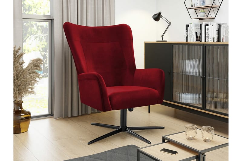 Carney Fåtölj Red - Møbler - Stoler - Lenestoler