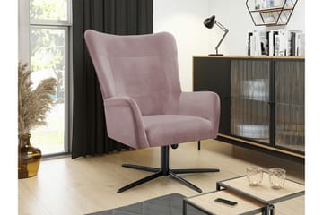 Carney Fåtölj Pink/Black - Møbler - Stoler - Lenestoler