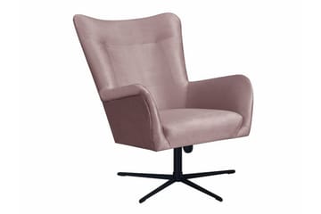 Carney Fåtölj Pink/Black - Møbler - Stoler - Lenestoler