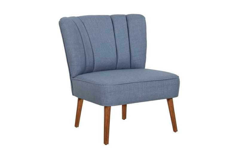 Caulk Lenestol med Armlene, Blå