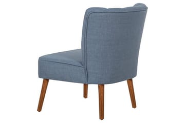 Caulk Lenestol med Armlene - Blå - Møbler - Stoler - Lenestoler