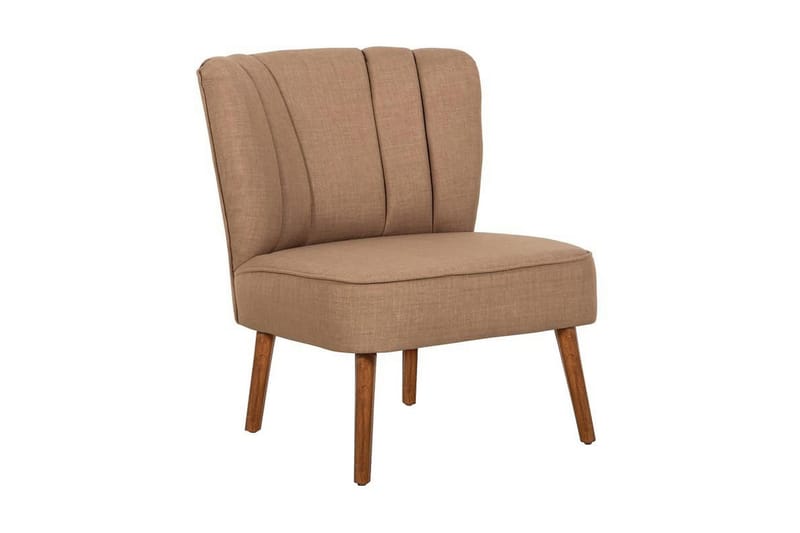 Caulk Lenestol med Armlene, Brun