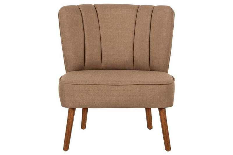 Caulk Lenestol med Armlene - Brun - Møbler - Stoler - Lenestoler