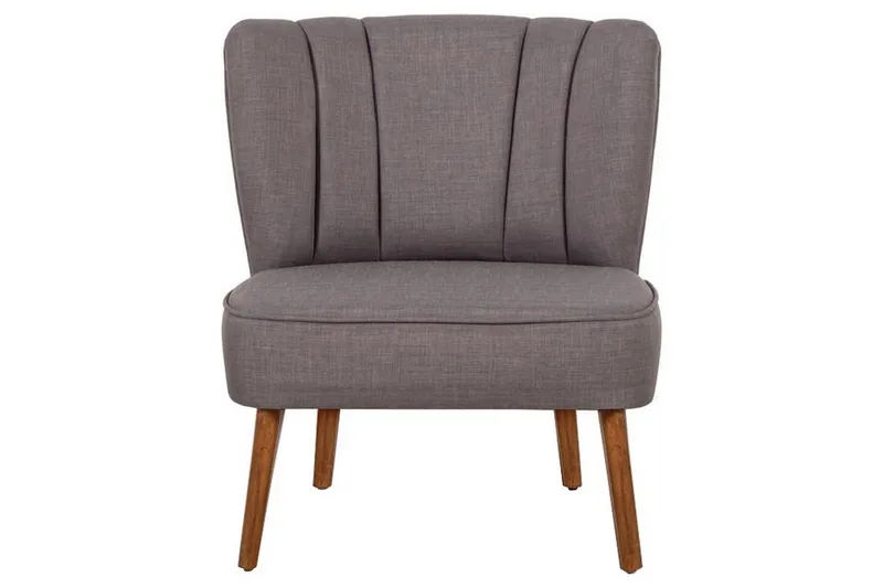 Caulk Lenestol med Armlene - Grå - Møbler - Stoler - Lenestoler