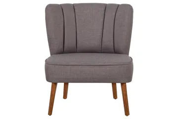 Caulk Lenestol med Armlene - Grå - Møbler - Stoler - Lenestoler