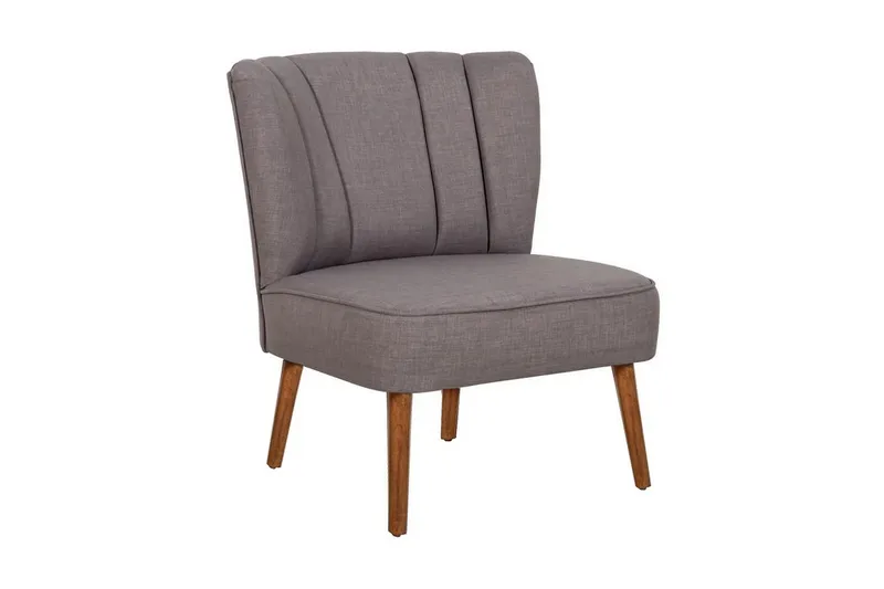 Caulk Lenestol med Armlene, Grå