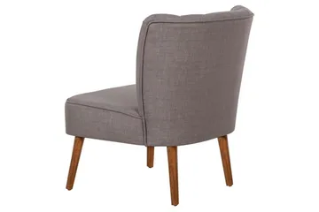 Caulk Lenestol med Armlene - Grå - Møbler - Stoler - Lenestoler