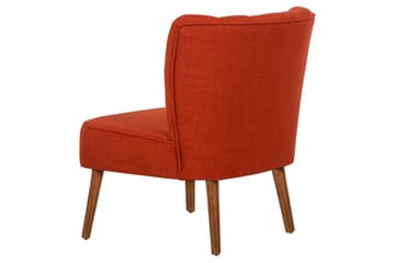 Caulk Lenestol med Armlene - Rød - Møbler - Stoler - Lenestoler