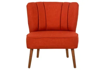 Caulk Lenestol med Armlene - Rød - Møbler - Stoler - Lenestoler