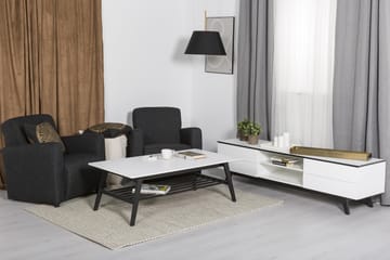 Charles Lenestol - Mørkegrå - Møbler - Stoler - Lenestoler