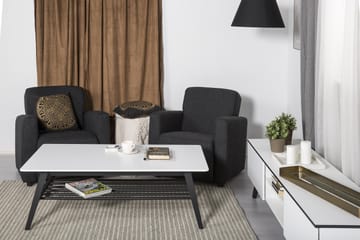 Charles Lenestol - Mørkegrå - Møbler - Stoler - Lenestoler