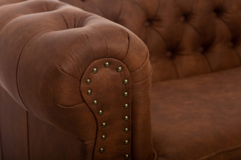 Chesterfield Deluxe Lenestol - Møbler - Stoler - Lenestoler - Chesterfield lenestol