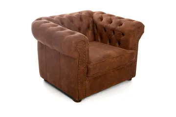 Chesterfield Deluxe Lenestol - Møbler - Stoler - Lenestoler - Chesterfield lenestol