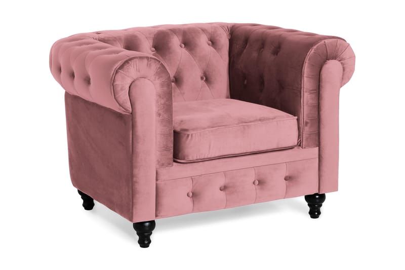 Chesterfield Lyx Lenestol, Rosa