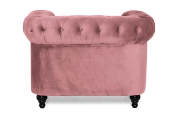 Chesterfield Lyx Lenestol - Rosa - Møbler - Stoler - Lenestoler - Chesterfield lenestol