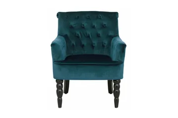 Naoki Lenestol Fløyel - Grønn - Møbler - Stoler - Lenestoler - Chesterfield lenestol