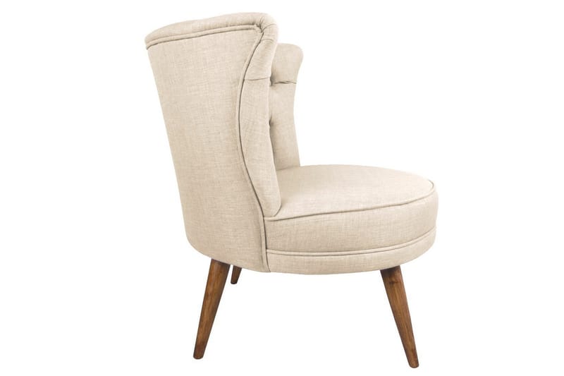 Vollbracht Lenestol - Beige - Møbler - Stoler - Lenestoler - Chesterfield lenestol