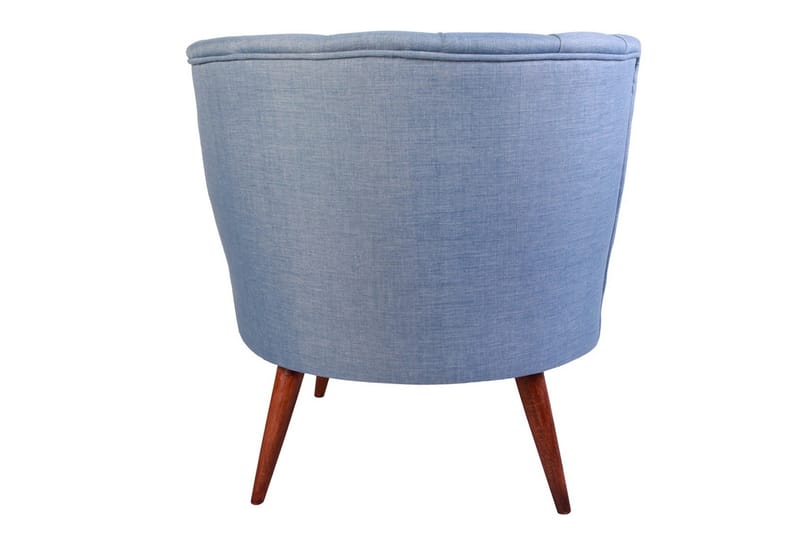 Vollbracht Lenestol - Blå - Møbler - Stoler - Lenestoler - Chesterfield lenestol