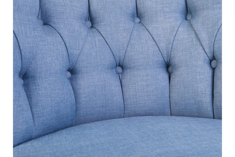 Vollbracht Lenestol - Blå - Møbler - Stoler - Lenestoler - Chesterfield lenestol