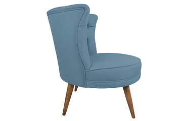 Vollbracht Lenestol - Blå - Møbler - Stoler - Lenestoler - Chesterfield lenestol