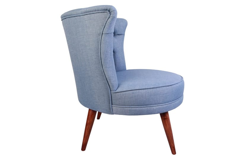 Vollbracht Lenestol - Blå - Møbler - Stoler - Lenestoler - Chesterfield lenestol