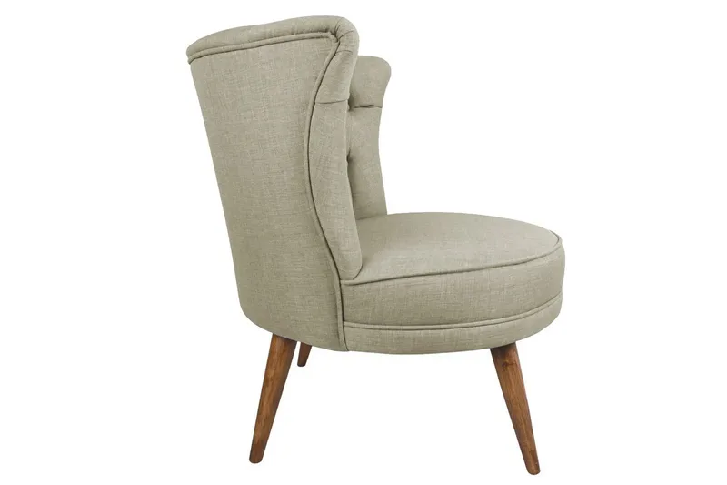 Vollbracht Lenestol - Grå - Møbler - Stoler - Lenestoler - Chesterfield lenestol