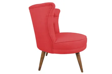 Vollbracht Lenestol - Rød - Møbler - Stoler - Lenestoler - Chesterfield lenestol