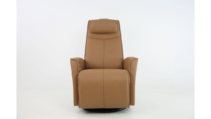 Clashan Hjellegjerde reclinerlenestol elektrisk - Brun - Møbler - Stoler - Lenestoler - Recliner