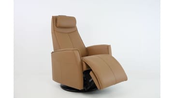 Clashan Hjellegjerde reclinerlenestol elektrisk - Brun - Møbler - Stoler - Lenestoler - Recliner