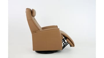 Clashan Hjellegjerde reclinerlenestol elektrisk - Brun - Møbler - Stoler - Lenestoler - Recliner