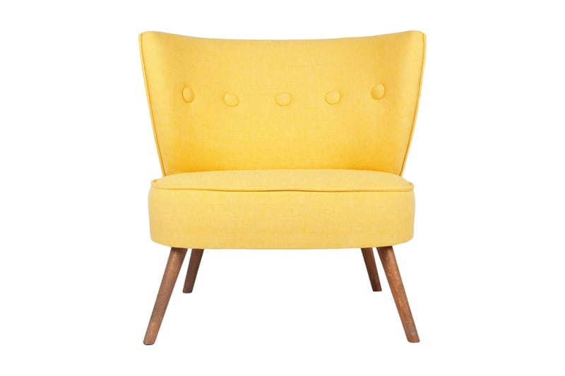 Clivocast Lenestol med Armlene - Gul - Møbler - Stoler - Lenestoler