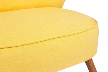 Clivocast Lenestol med Armlene - Gul - Møbler - Stoler - Lenestoler