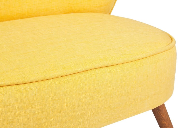 Clivocast Lenestol med Armlene - Gul - Møbler - Stoler - Lenestoler