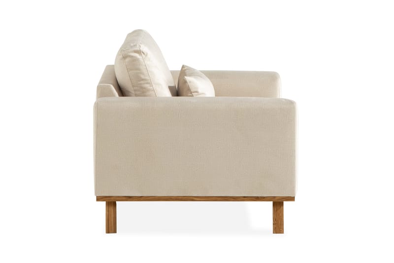 Copenhagen Lenestol - Beige - Møbler - Stoler - Lenestoler - Fløyelslenestol