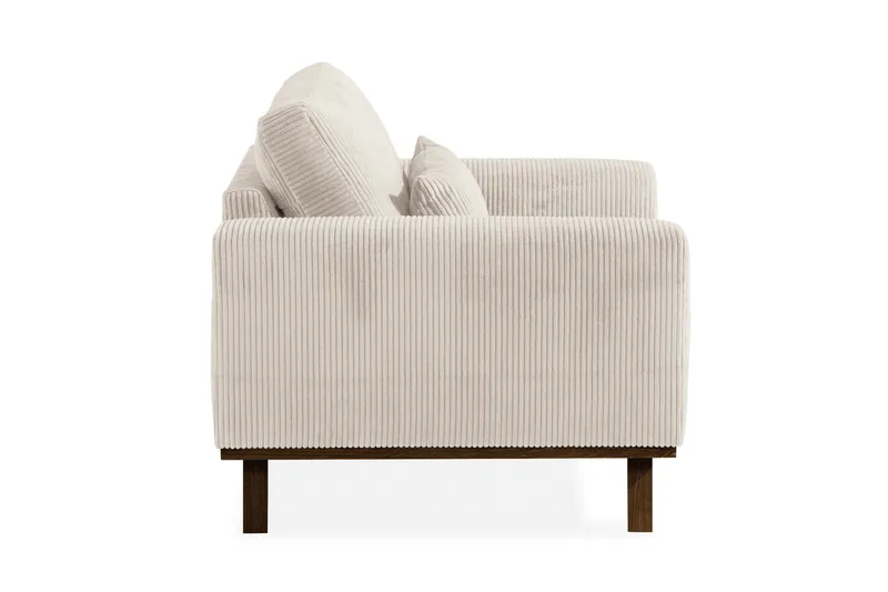 Copenhagen Lenestol Cordfløyel - Beige - Møbler - Stoler - Lenestoler