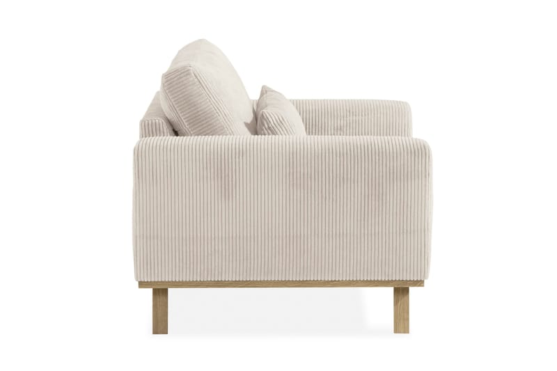 Copenhagen Lenestol Cordfløyel - Beige - Møbler - Stoler - Lenestoler