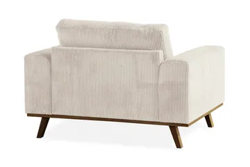 Copenhagen Lenestol Cordfløyel - Beige - Møbler - Stoler - Lenestoler