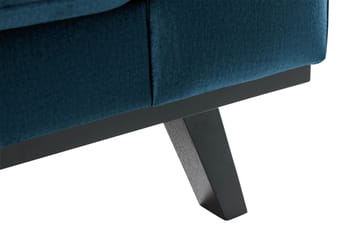 Copenhagen Lenestol Fløyel - Blå - Møbler - Stoler - Lenestoler - Fløyelslenestol