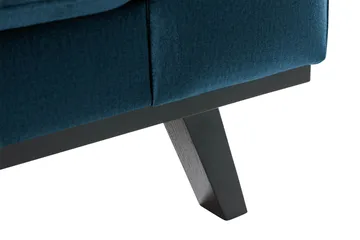 Copenhagen Lenestol Fløyel - Blå - Møbler - Stoler - Lenestoler - Fløyelslenestol