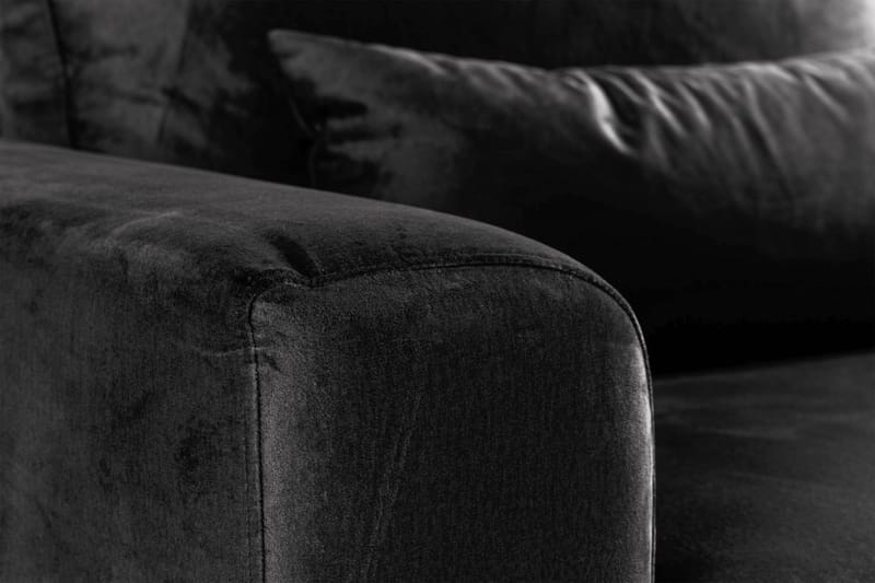 Copenhagen Lenestol Fløyel - Grå - Møbler - Stoler - Lenestoler - Fløyelslenestol