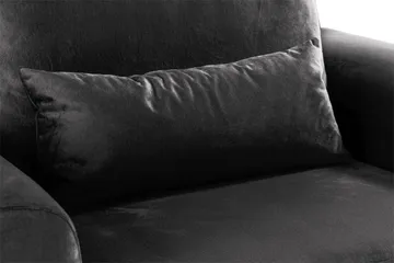 Copenhagen Lenestol Fløyel - Grå - Møbler - Stoler - Lenestoler - Fløyelslenestol