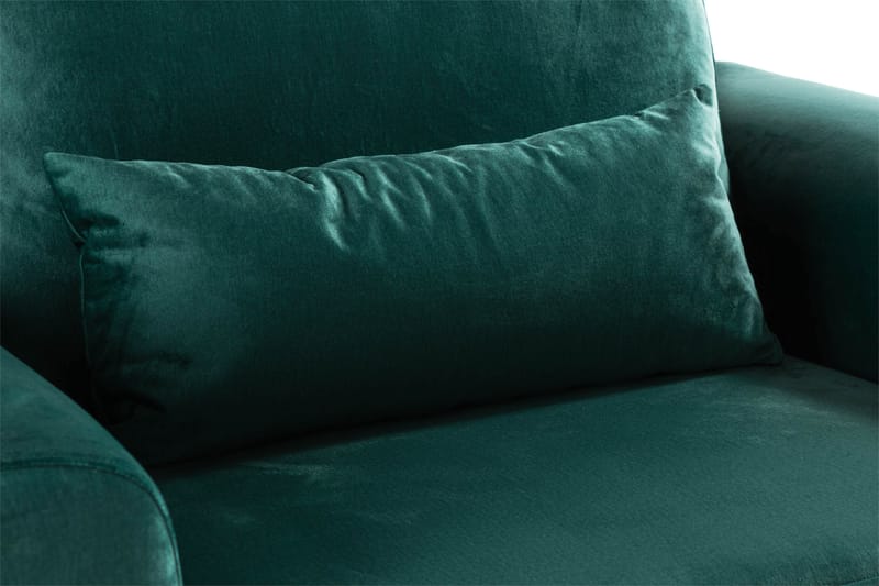 Copenhagen Lenestol Fløyel - Grønn - Møbler - Stoler - Lenestoler - Fløyelslenestol