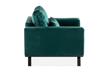 Copenhagen Lenestol Fløyel - Grønn - Møbler - Stoler - Lenestoler - Fløyelslenestol